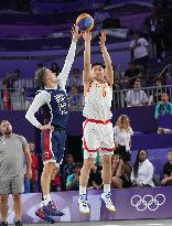 (PARIS2024) FRANCE-PARIS-OLY-3x3 BASKETBALL