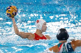 (PARIS2024) FRANCE-SAINT-DENIS-OLY-WATER POLO