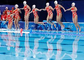 (PARIS2024) FRANCE-SAINT-DENIS-OLY-WATER POLO