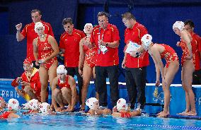 (PARIS2024) FRANCE-SAINT-DENIS-OLY-WATER POLO