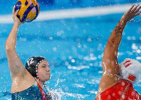 (PARIS2024) FRANCE-SAINT-DENIS-OLY-WATER POLO