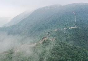 (FlyOverChina)CHINA-BEIJING-GREAT WALL-SCENERY (CN)