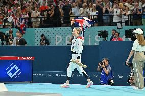 Paris 2024 - Bryony Page Wins Gold In Trampoline Gymnastics