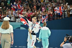 Paris 2024 - Bryony Page Wins Gold In Trampoline Gymnastics