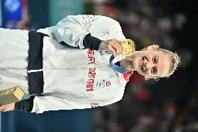 Paris 2024 - Bryony Page Wins Gold In Trampoline Gymnastics