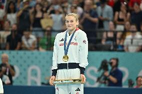 Paris 2024 - Bryony Page Wins Gold In Trampoline Gymnastics