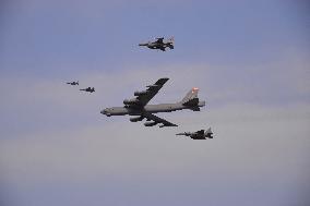 U.S. Deploys Two B-52H Stratofortress To Romania