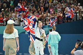 Paris 2024 - Bryony Page Wins Gold In Trampoline Gymnastics