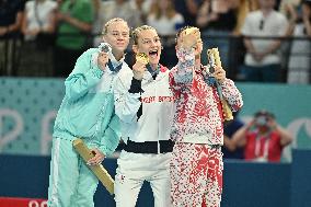 Paris 2024 - Bryony Page Wins Gold In Trampoline Gymnastics