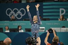 Paris 2024 - Bryony Page Wins Gold In Trampoline Gymnastics