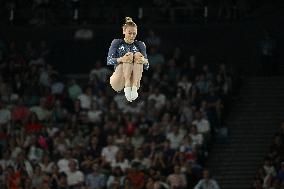 Paris 2024 - Bryony Page Wins Gold In Trampoline Gymnastics