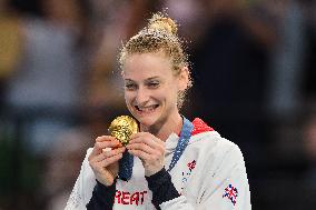 Paris 2024 - Bryony Page Wins Gold In Trampoline Gymnastics