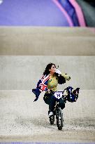 Paris 2024 - BMX - Saya Sakakibara Wins Gold