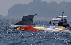 Paris 2024 - Men's Skiff 49Erfx Class Medal Race - Team Spain Wins Gold