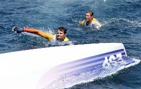 Paris 2024 - Men's Skiff 49Erfx Class Medal Race - Team Spain Wins Gold