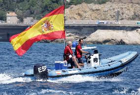 Paris 2024 - Men's Skiff 49Erfx Class Medal Race - Team Spain Wins Gold