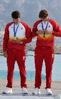 Paris 2024 - Men's Skiff 49Erfx Class Medal Race - Team Spain Wins Gold