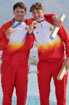 Paris 2024 - Men's Skiff 49Erfx Class Medal Race - Team Spain Wins Gold