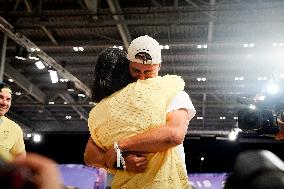 Paris 2024 - BMX - Saya Sakakibara and boyfriend Romain Mahieu