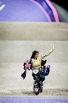 Paris 2024 - BMX - Saya Sakakibara Wins Gold