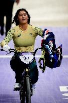 Paris 2024 - BMX - Saya Sakakibara Wins Gold