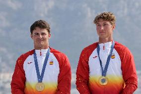 Paris 2024 - Men's Skiff 49Erfx Class Medal Race - Team Spain Wins Gold