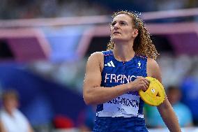 Paris 2024 - French Women's Discus Throw athlet Melina Robert Michon