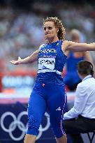 Paris 2024 - French Women's Discus Throw athlet Melina Robert Michon