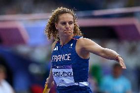 Paris 2024 - French Women's Discus Throw athlet Melina Robert Michon