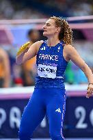 Paris 2024 - French Women's Discus Throw athlet Melina Robert Michon