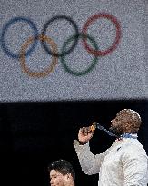 Paris 2024 - Teddy Riner final in the men + 100kg