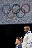 Paris 2024 - Teddy Riner final in the men + 100kg