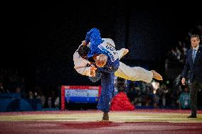 Paris 2024 - Teddy Riner final in the men + 100kg