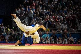 Paris 2024 - Teddy Riner final in the men + 100kg