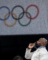 Paris 2024 - Teddy Riner final in the men + 100kg