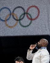 Paris 2024 - Teddy Riner final in the men + 100kg