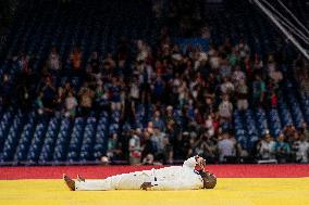 Paris 2024 - Teddy Riner final in the men + 100kg