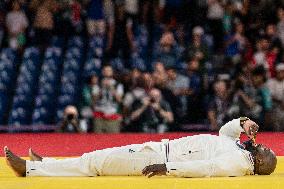 Paris 2024 - Teddy Riner final in the men + 100kg