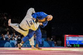 Paris 2024 - Teddy Riner semi final in the men + 100kg