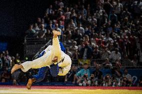 Paris 2024 - Teddy Riner final in the men + 100kg