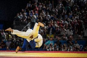 Paris 2024 - Teddy Riner final in the men + 100kg