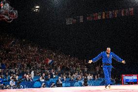 Paris 2024 - Teddy Riner final in the men + 100kg