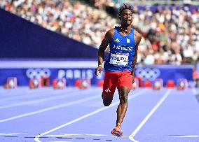 (PARIS2024) FRANCE-PARIS-OLY-ATHLETICS-100M-MEN