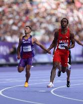 (PARIS2024) FRANCE-PARIS-OLY-ATHLETICS-100M-MEN