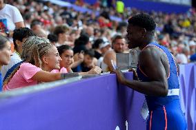 Paris 2024 - French Decathlon athlet Makenson Gletty Olympic Games