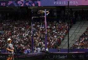 (PARIS2024) FRANCE-PARIS-OLY-ATHLETICS-POLE VALUT-MEN