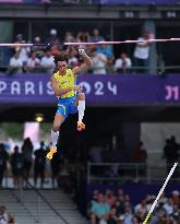 (PARIS2024) FRANCE-PARIS-OLY-ATHLETICS-POLE VALUT-MEN