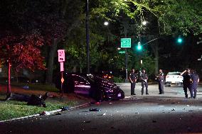 One Person Killed, One Person Injured In Vehicle Crash In Bronx New York