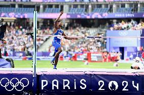 Paris 2024 - French Decathlon athlet Makenson Gletty Olympic Games