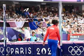 Paris 2024 - French Decathlon athlet Makenson Gletty Olympic Games